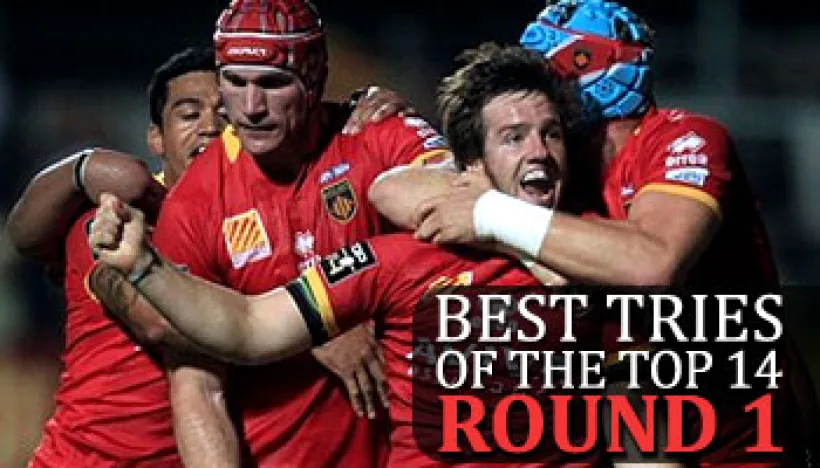 Best Tries in the Top 14 2013/2014 Round 1 Rugbydump