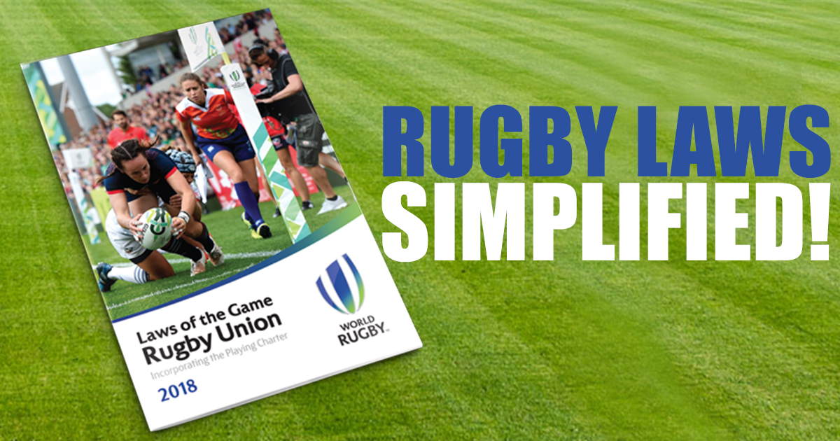 New simplified rugby law book launched for 2018 Rugbydump