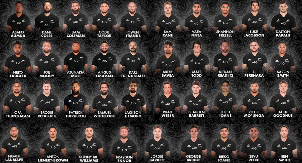 Four new caps and some stars left out as extended All Blacks squad is