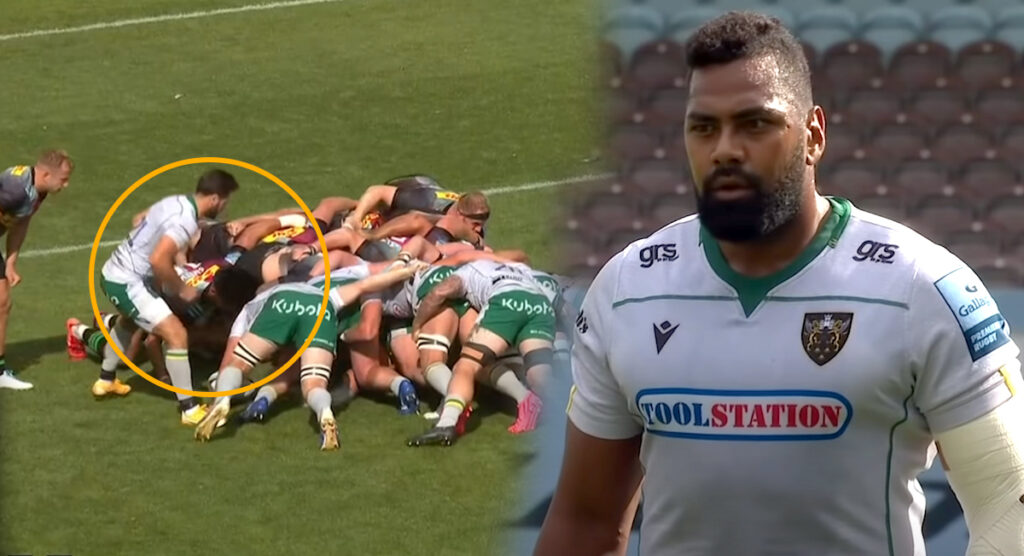An understandable explanation as to why flyhalf Marcus Smith was in the scrum last weekend