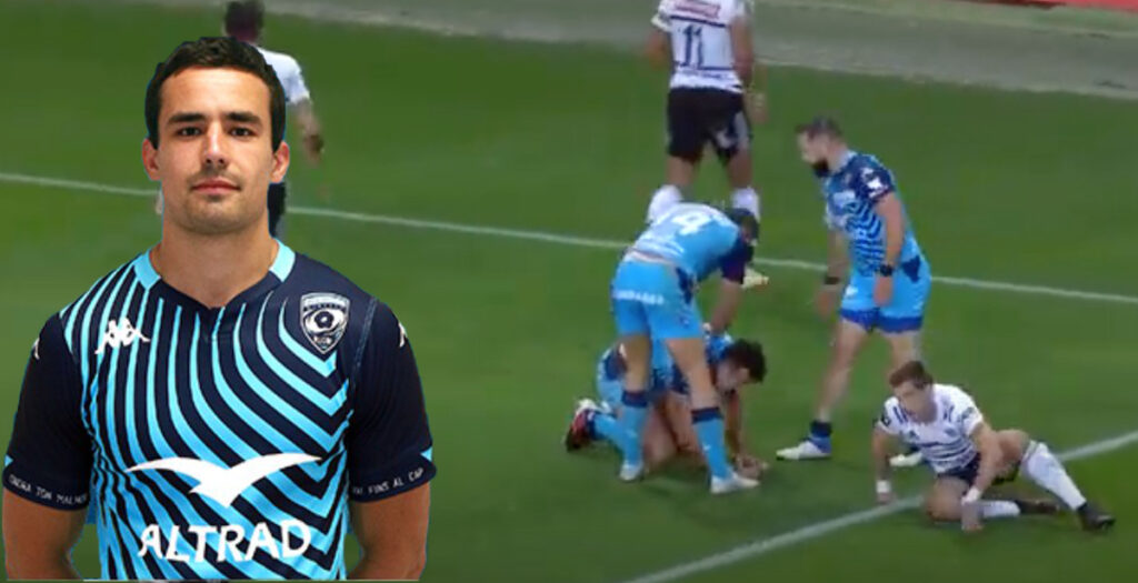 Loaned Saracens player Lozowski scores lovely try in Top 14 clash