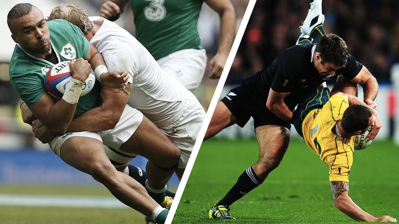 Hardest clean and legal tackles compilation shows that rugby will