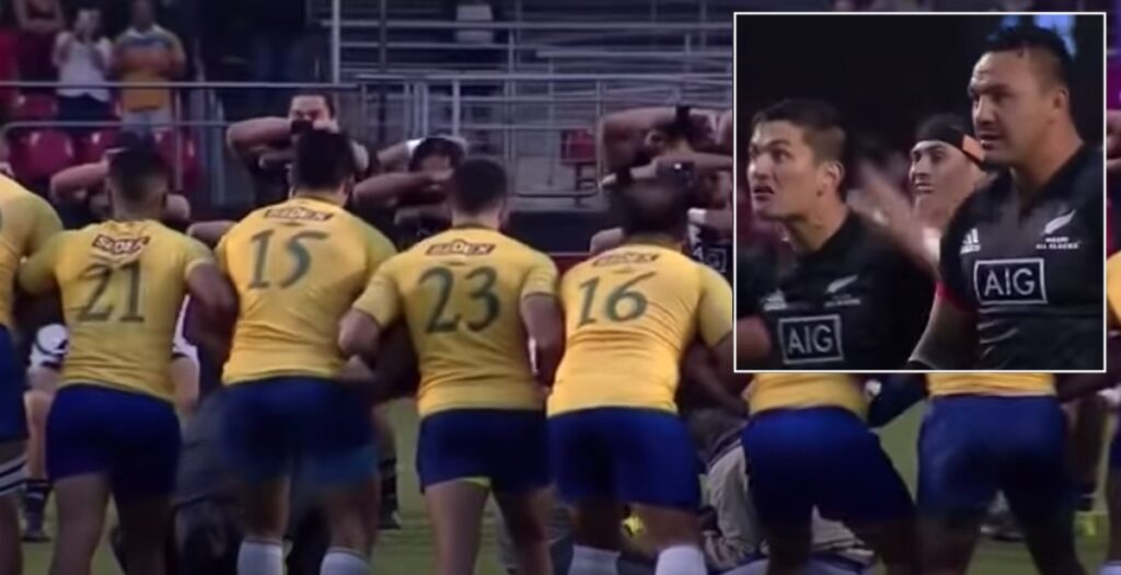WATCH: Brazil's unusual but effective response to the Haka