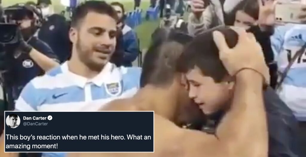 All Blacks great praises emotional Matera moment with young Pumas fan