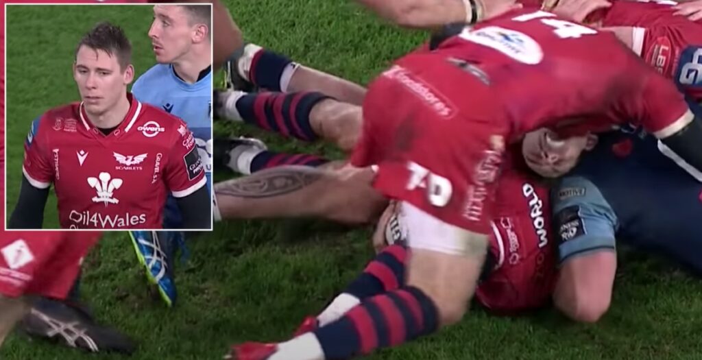 Fans criticise Williams for backchat after being sent off in Pro 14