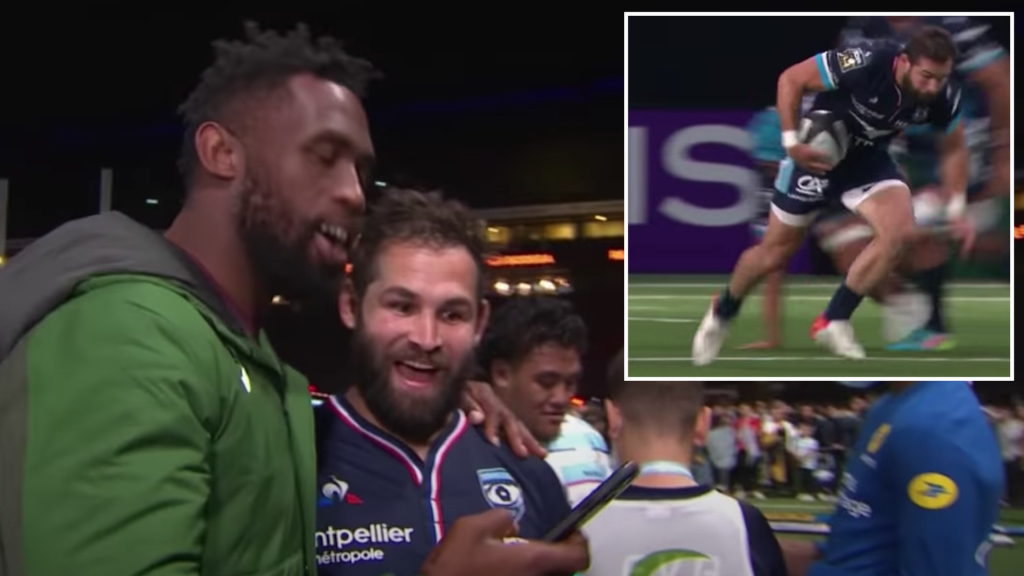 Electric Reinach embarrasses 108kg number eight and runs 80 metres to score stunner