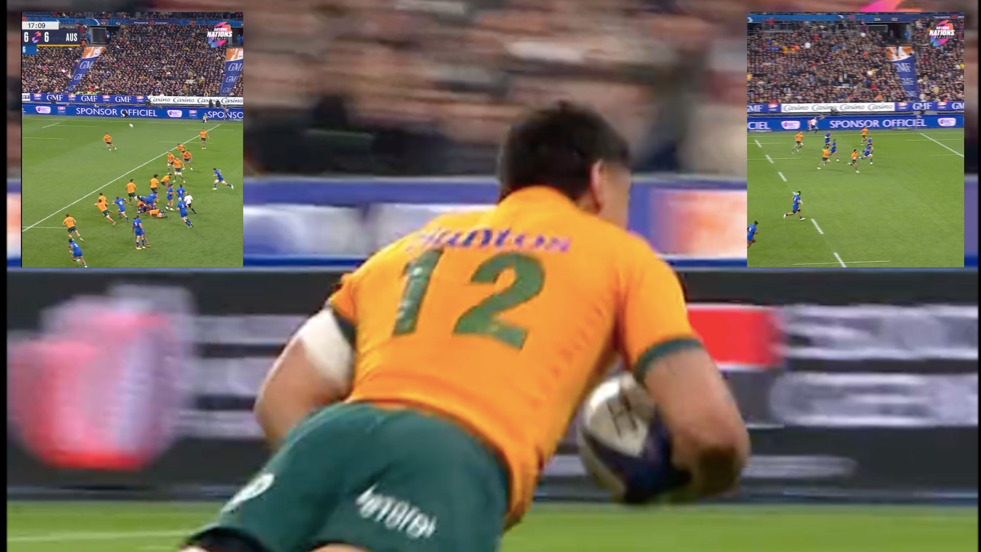 Wallabies Score World Class Try In Paris Thriller Rugbydump