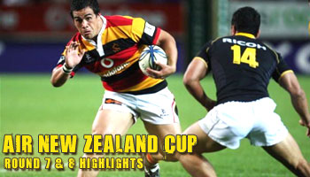 Air New Zealand Cup - Round 7 & 8 Highlights