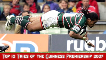 Top 10 Tries of the Guinness Premiership 2007