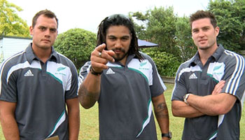 All Blacks skills - Part 2 - In the backyard