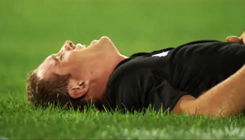 George Smith's rib breaking tackle on Andy Ellis