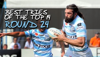 Best tries of the Top 14 - Round 24