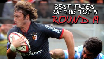 Best tries of the Top 14 - Round 14