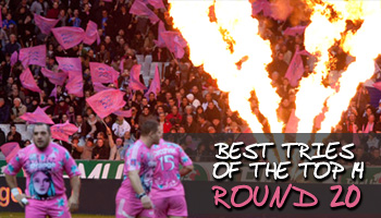 Best tries of the Top 14 - Round 20