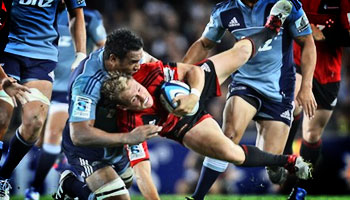 The big hits from the Blues vs Crusaders classic