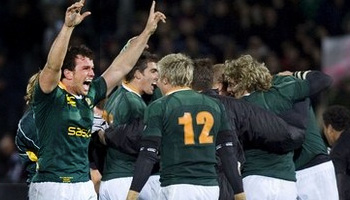 Springboks end All Black home winning streak in Dunedin
