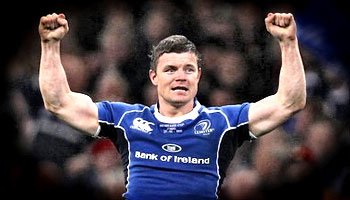 Brian O'Driscoll back from the dead, then a neat flick pass
