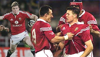 Brian O'Driscoll try - Australia v Lions 2001
