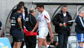 Young Calum Clark red carded for a head butt - JWC