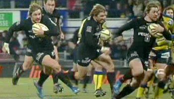 Cedric Heymans magnificent solo try for Toulouse
