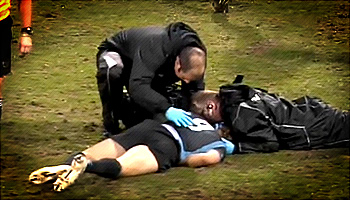 Dominic Ryan big blindside hit on Chris Cusiter