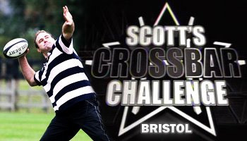 Scott Quinnell's crossbar challenge - Bristol