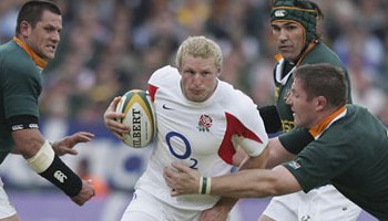 Dan Scarborough big hit on Percy Montgomery