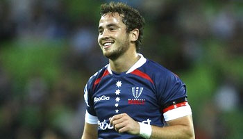 Danny Cipriani's great try for the Rebels against the Sharks
