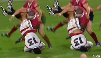 Digby Ioane suspended for dangerous spear tackle