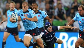 Waratahs give the Melbourne Rebels an early wake-up call