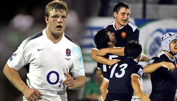 England juniors great try savers and France's kicking tactics