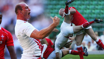 Eng vs Wales - Tackles & Aggro