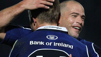 Contepomi and Fitzgerald combine for a great Leinster try
