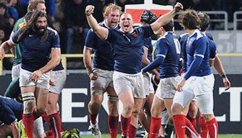 France beat the Springboks in Toulouse