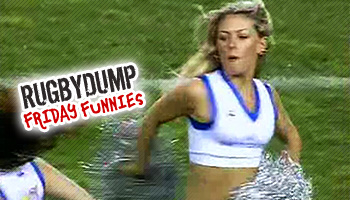 Friday Funnies - Commentators oogling the Cheerleaders