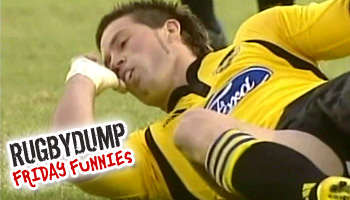 Friday Funnies - The Cory Jane charge down with the face