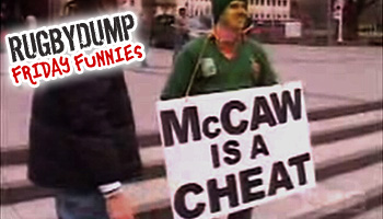 Friday Funnies - Richie McCaw is a cheat