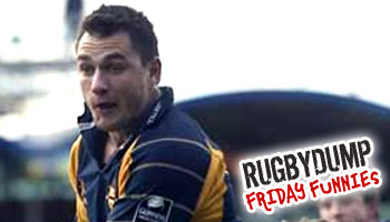 Friday Funnies - Thinus Delport trips over the ball