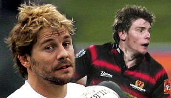 Cedric Heymans and Colin Slade outstanding trysavers