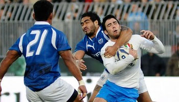 Italy end losing streak with win over Samoa