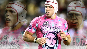 James Haskell at Stade Francais in Paris
