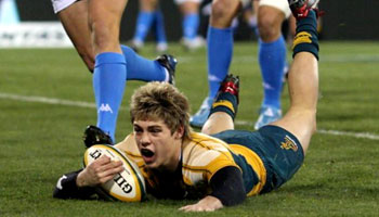The Wallabies cruise to victory over Italy