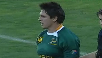Jaque Fourie broken cheekbone on Springbok return