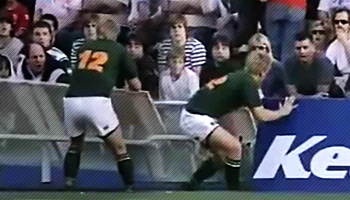 The Jean de Villiers moat incident - Argentina 2005