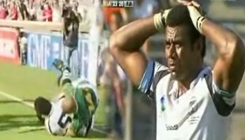 WC07 Defining Moment - JP Pietersen try saving tackle