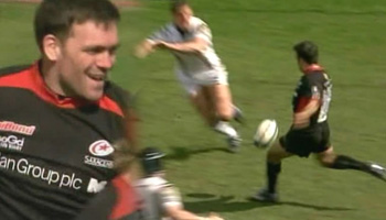 Saracens stun Ospreys - Francisco Leonelli try