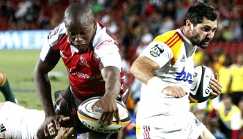 The Chiefs and Lions try fest at Ellis Park
