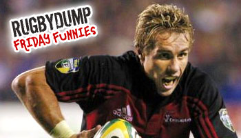 Friday Funnies - Marshall over the advertising boards