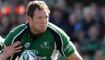 Michael Swift great team try for Connacht against Leinster