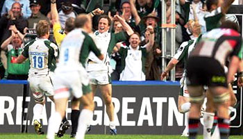 London Irish beat Harlequins to reach the Guinness Premiership final